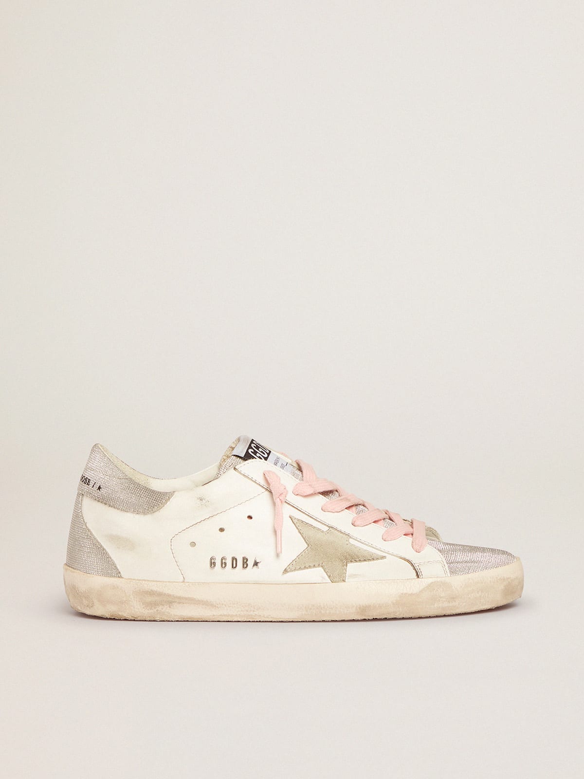 Silver sparkle hot sale golden goose