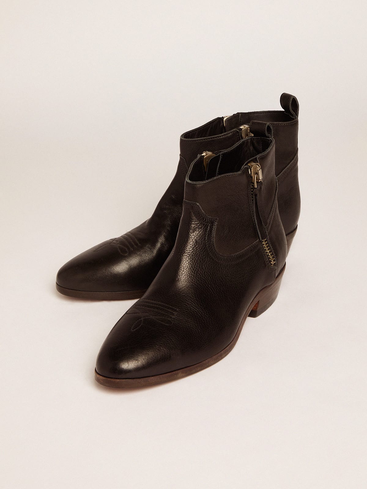 Golden goose 2025 cowboy ankle boots