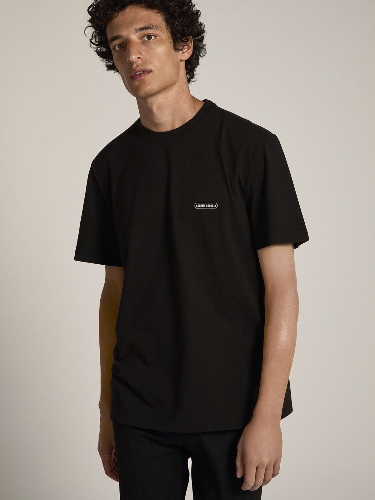 Black T-shirt Game EDT Capsule Collection with contrasting logo ...