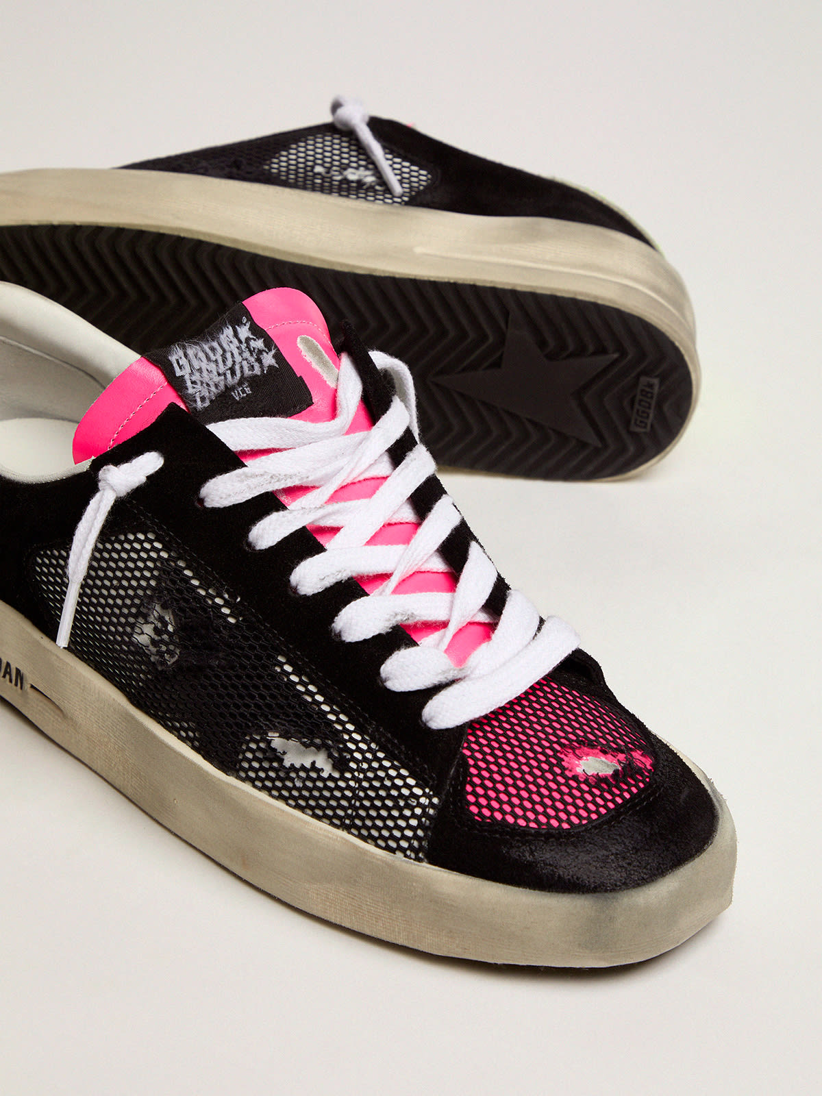 Golden goose fucsia sale