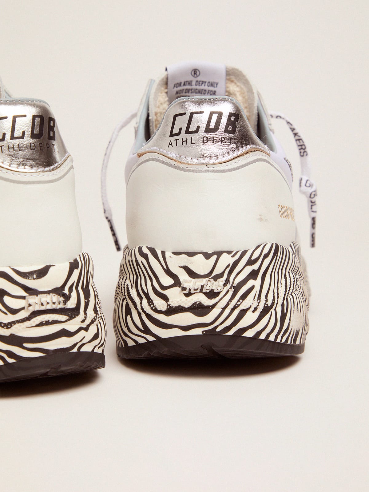 Zebra on sale running shoes