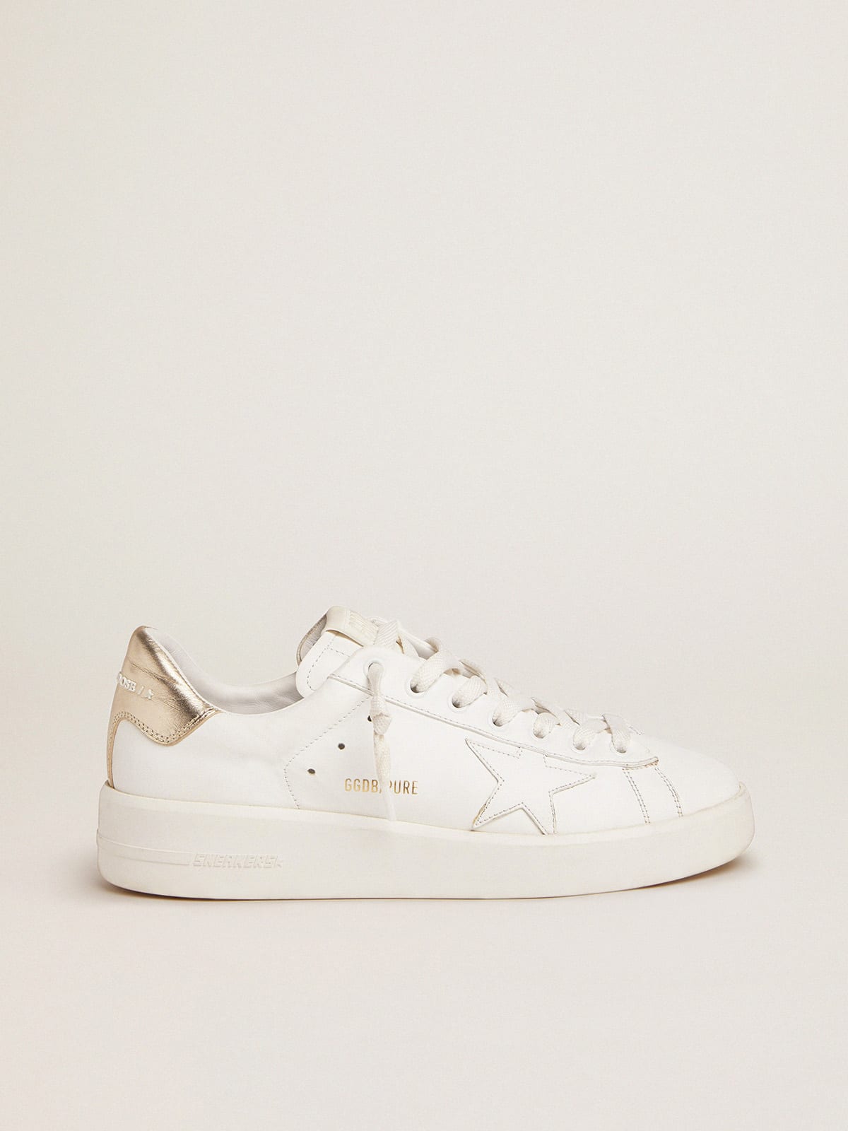 Women’s PURESTAR sneakers with gold-coloured heel tab | Golden Goose