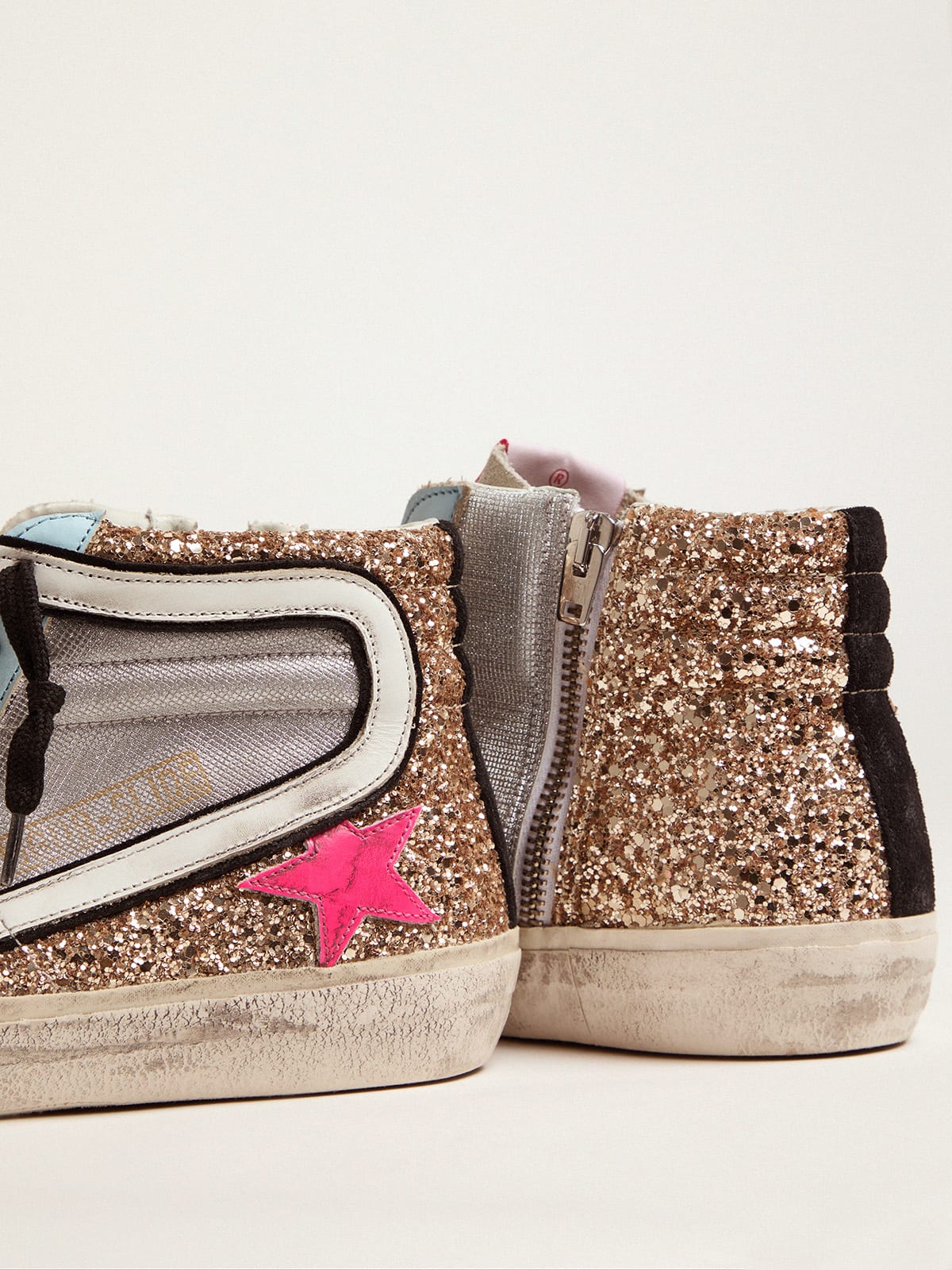 Golden goose rainbow on sale glitter