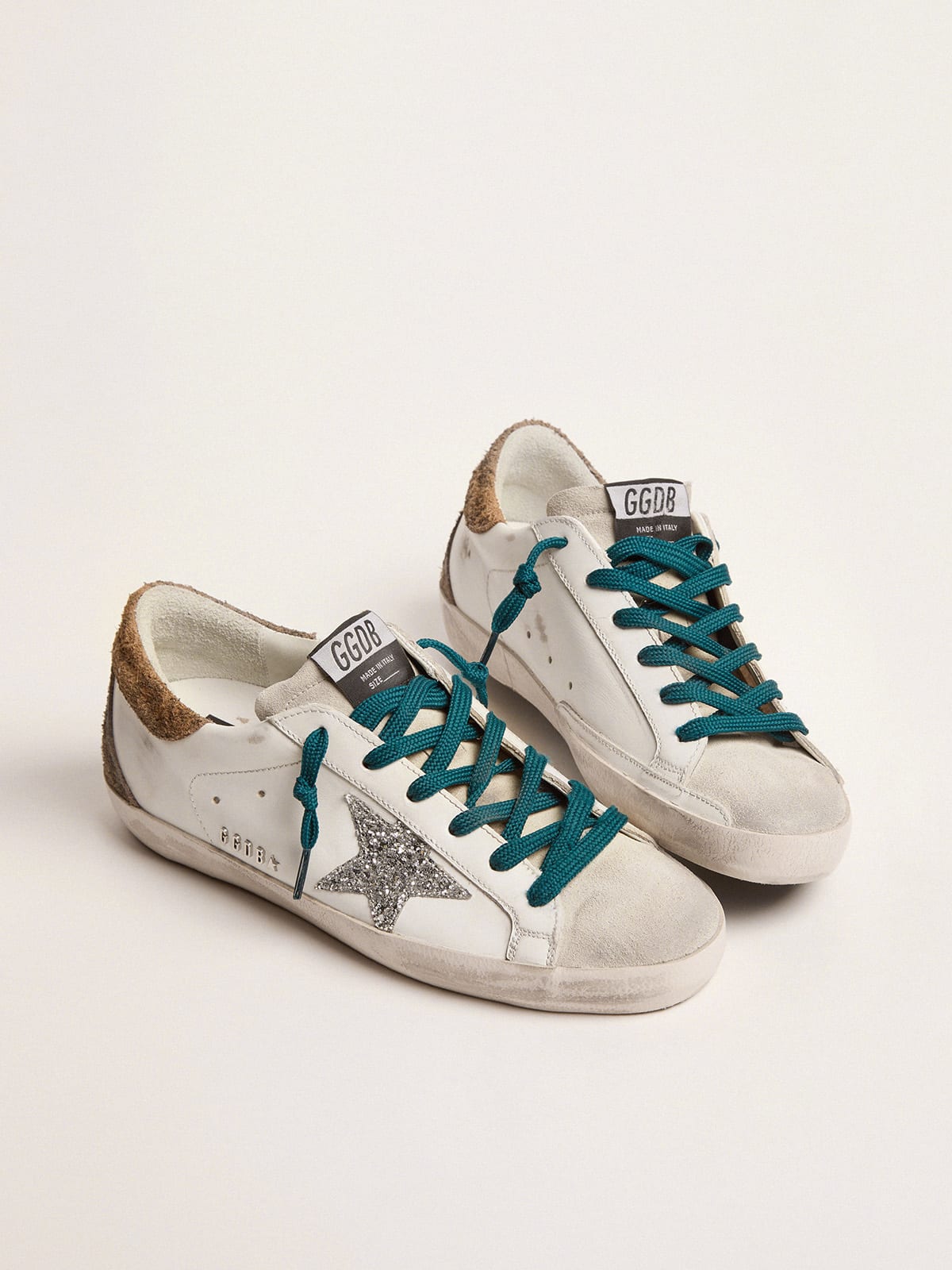 Golden goose best sale superstar leopard star