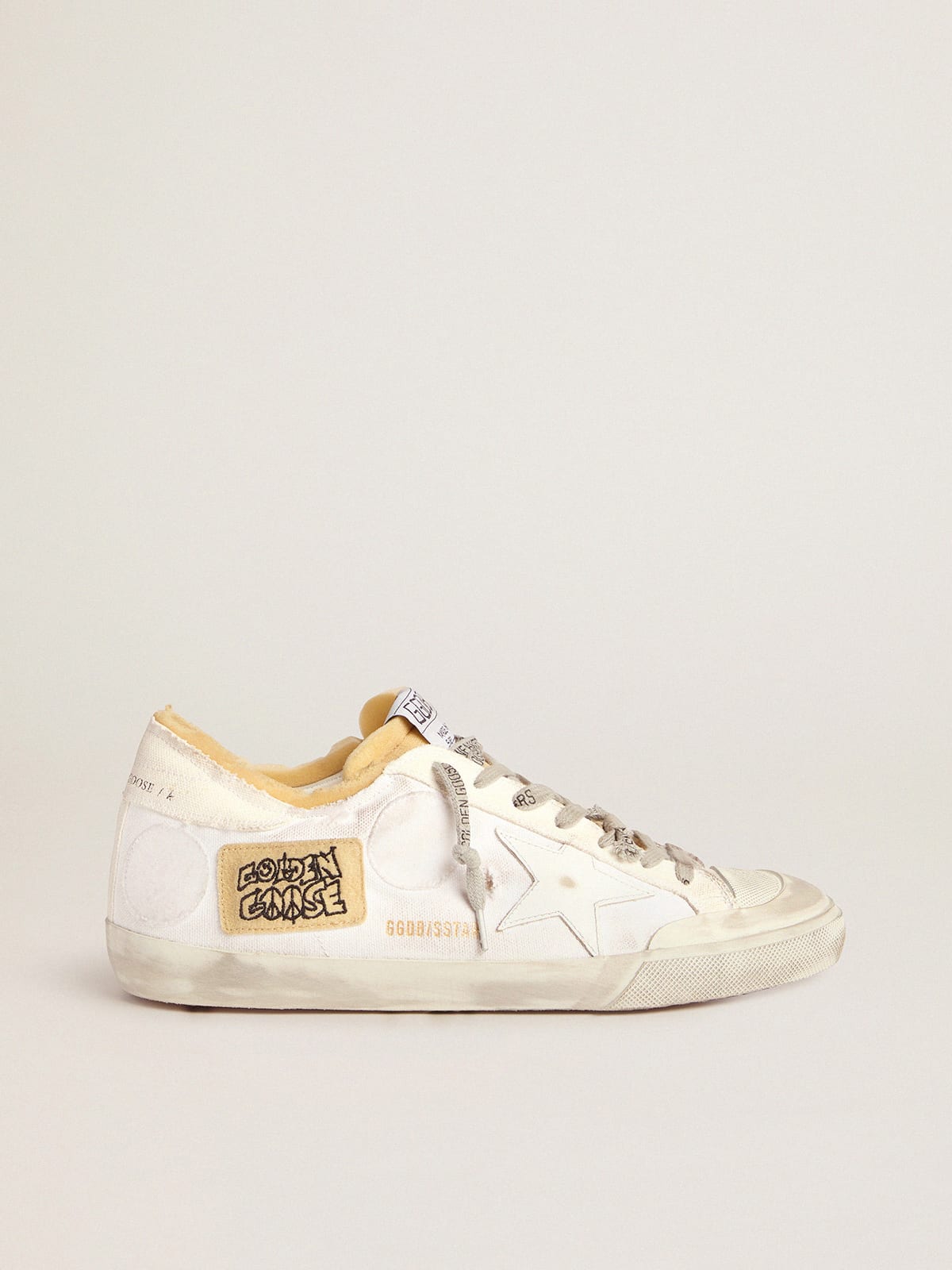 Golden goose hot sale canvas sneakers