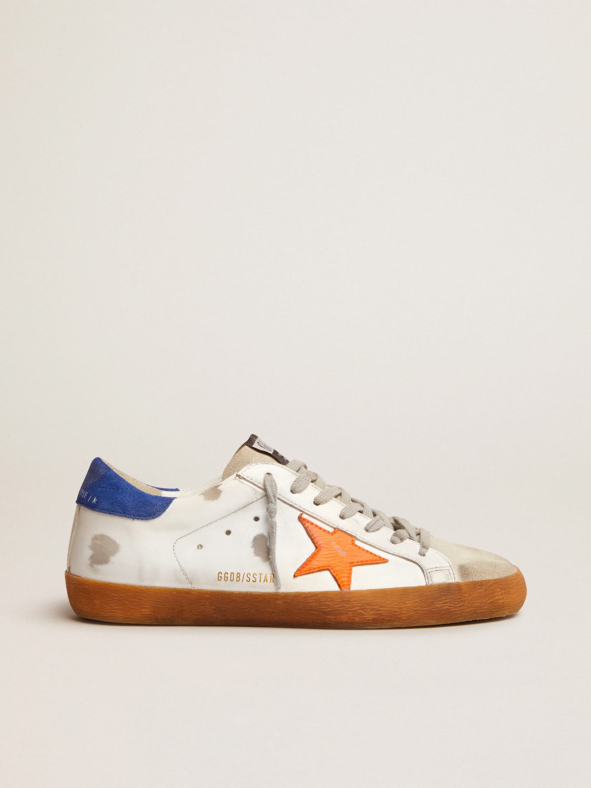 Golden goose superstar blue 2024 suede