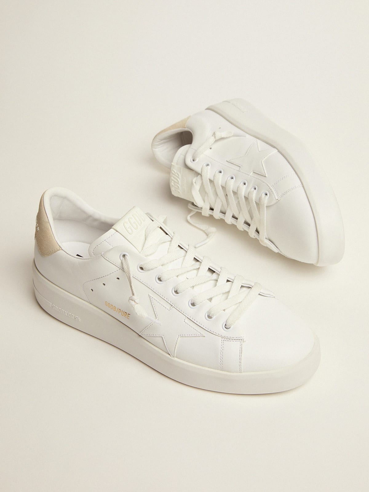 Golden goose hot sale clean white