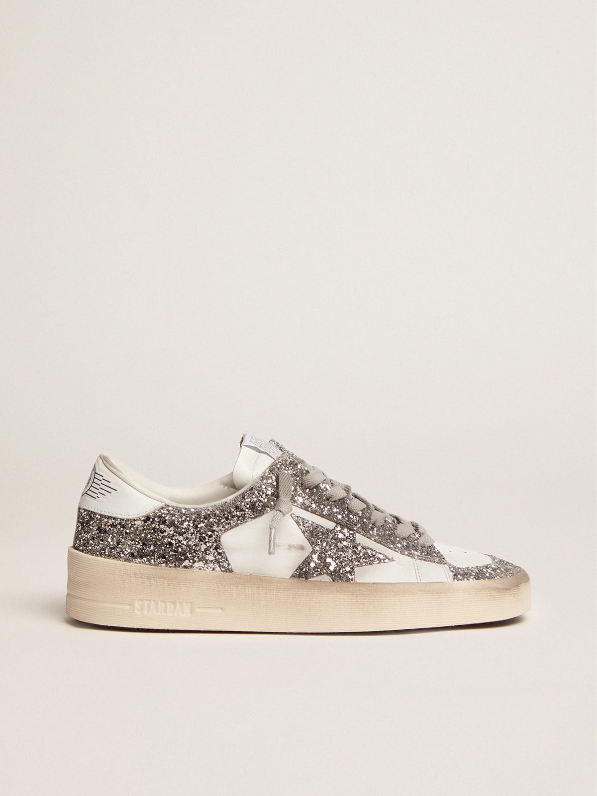 【のシルバー】 GOLDEN GOOSE silver edition FRANCY 42 TObvZ-m38421286497 グースのフ