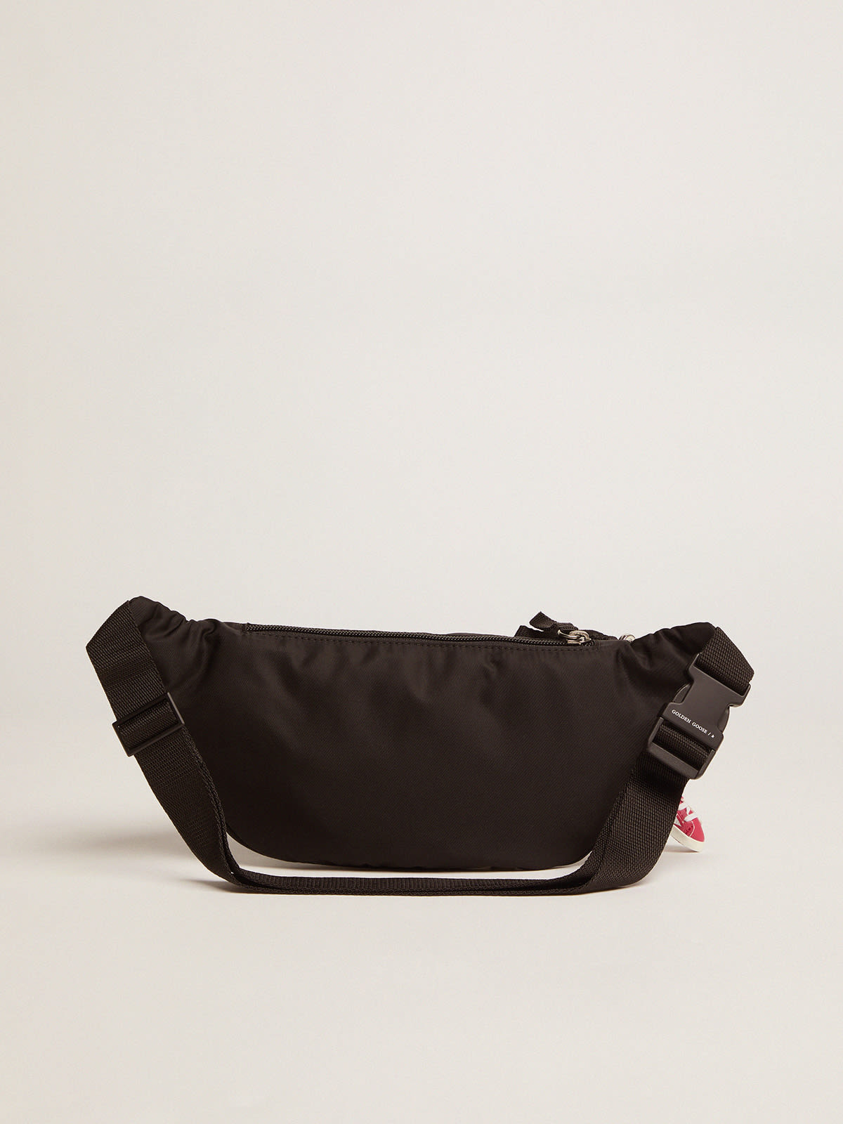 Golden Goose - Black nylon Journey belt bag in 