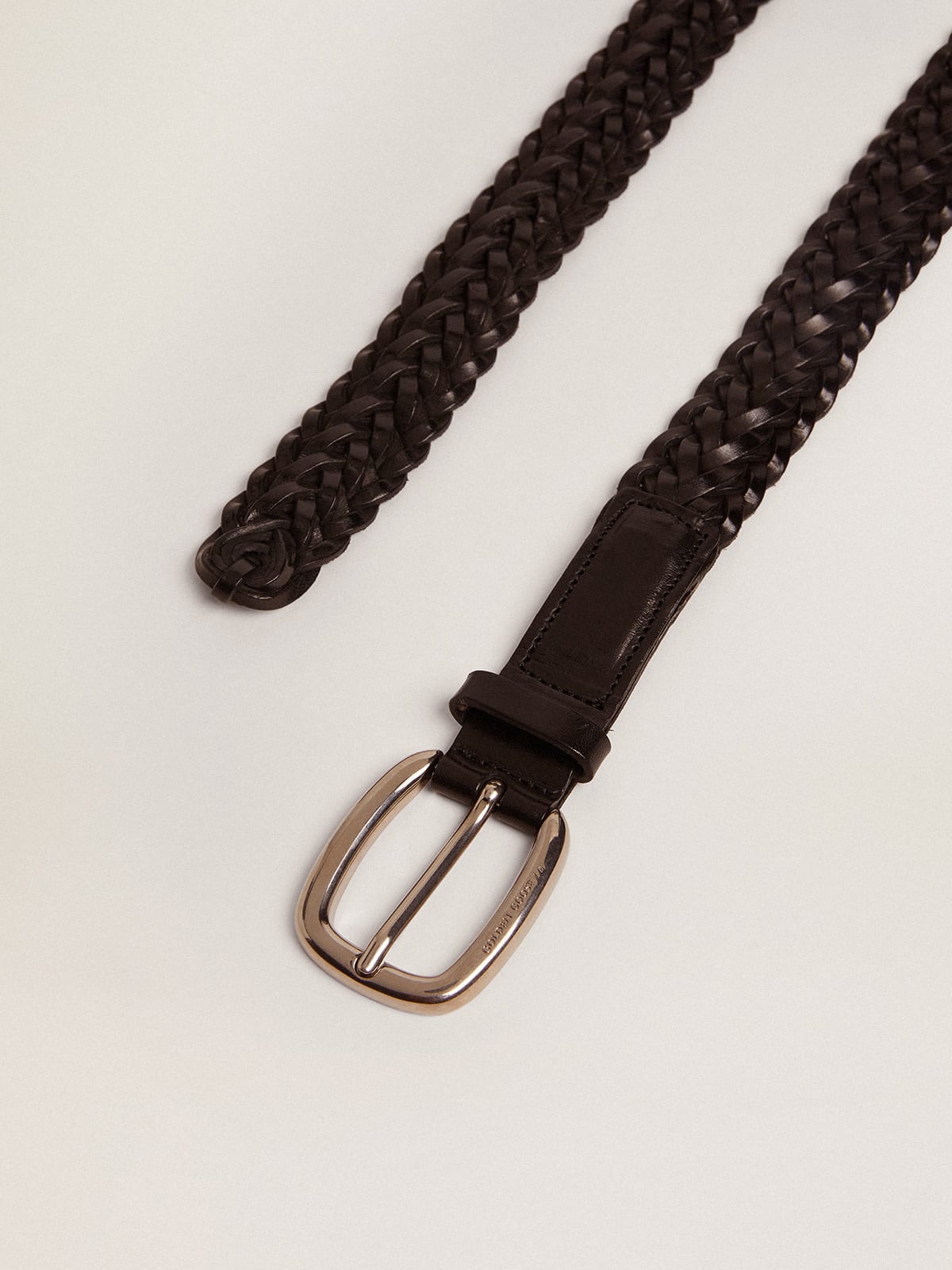 Golden Goose - Women's belt in black leather in 