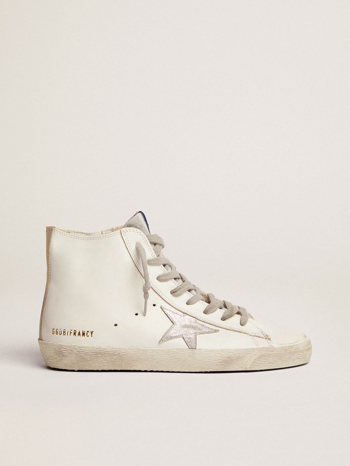 Golden Goose - Francy sneakers in leather with suede star in 