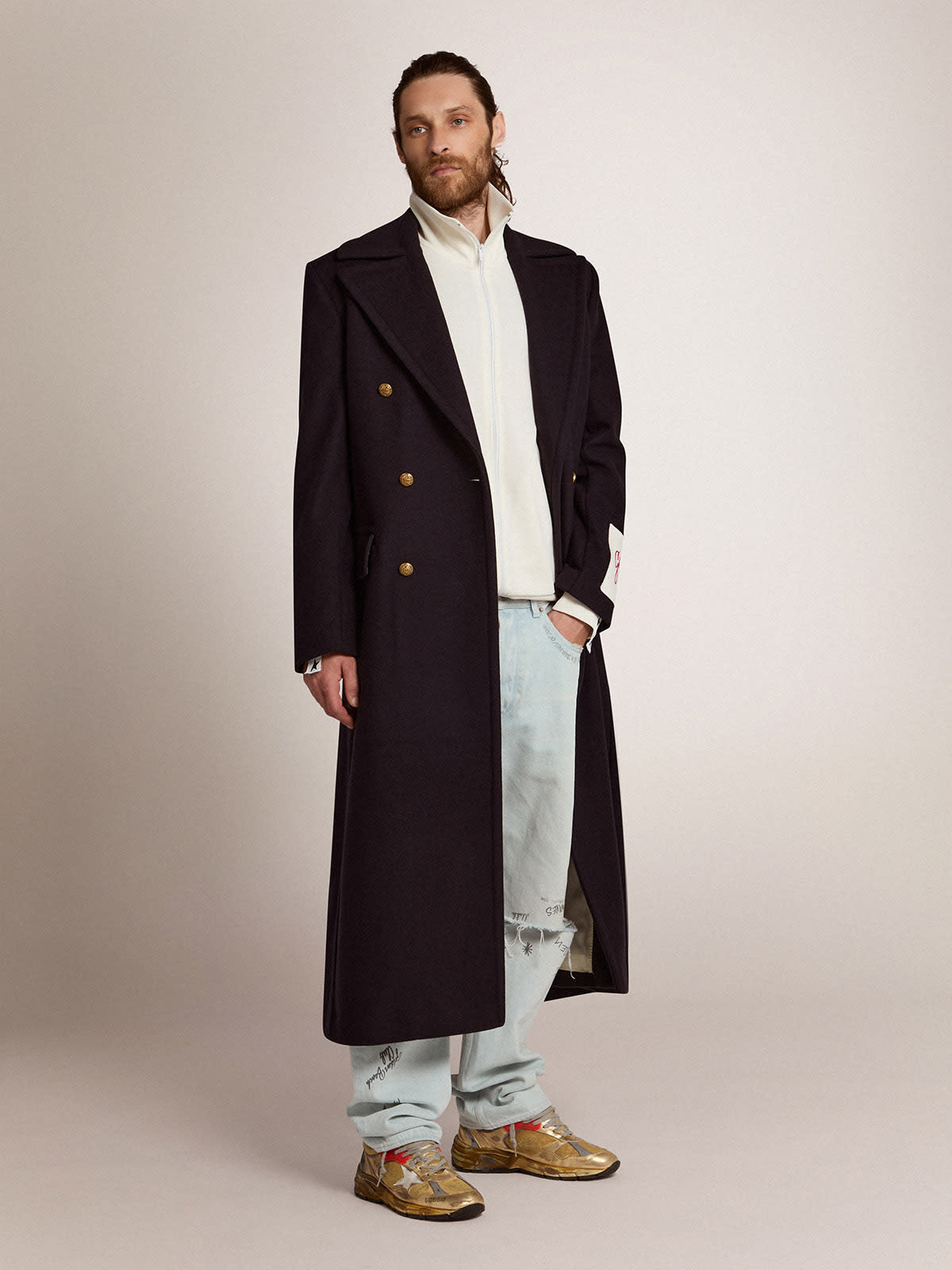 Golden goose trench clearance coat