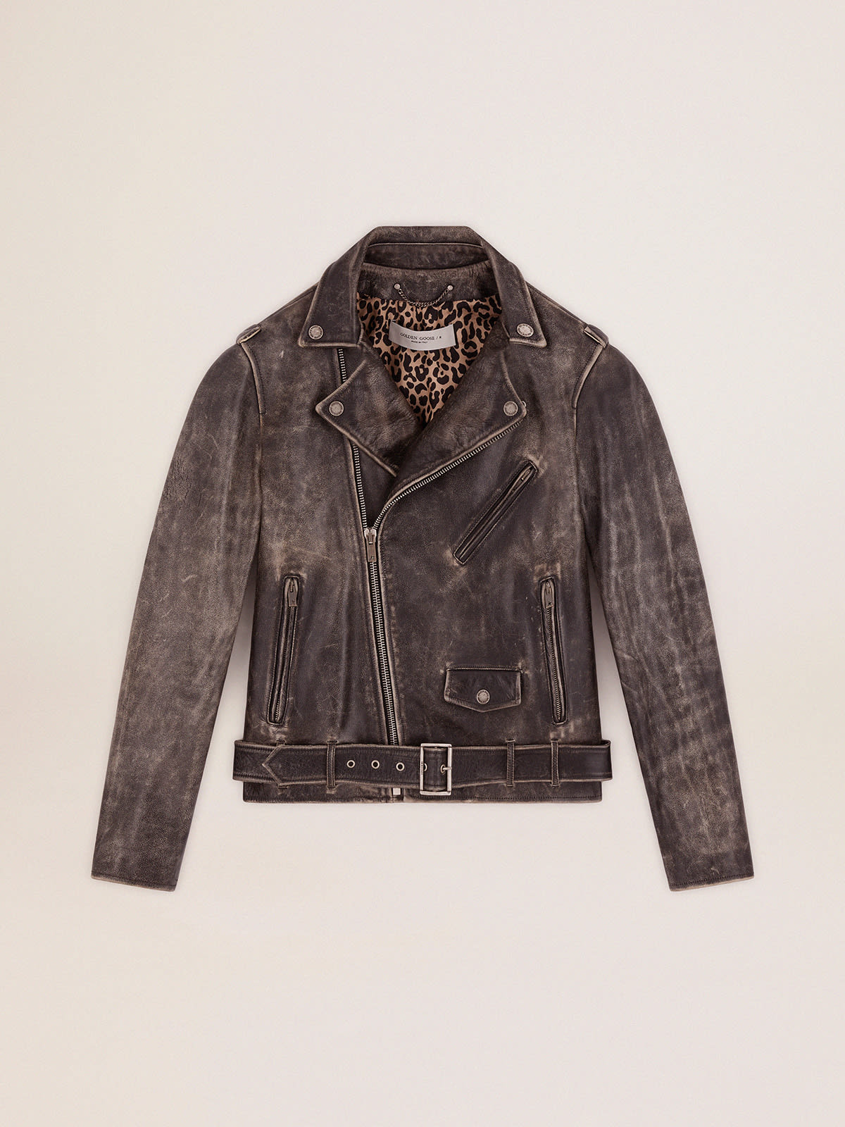 LV Men's Limited Edition New Leather Jacket