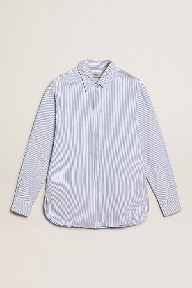 Golden Goose - Women's shirt with narrow stripes in 