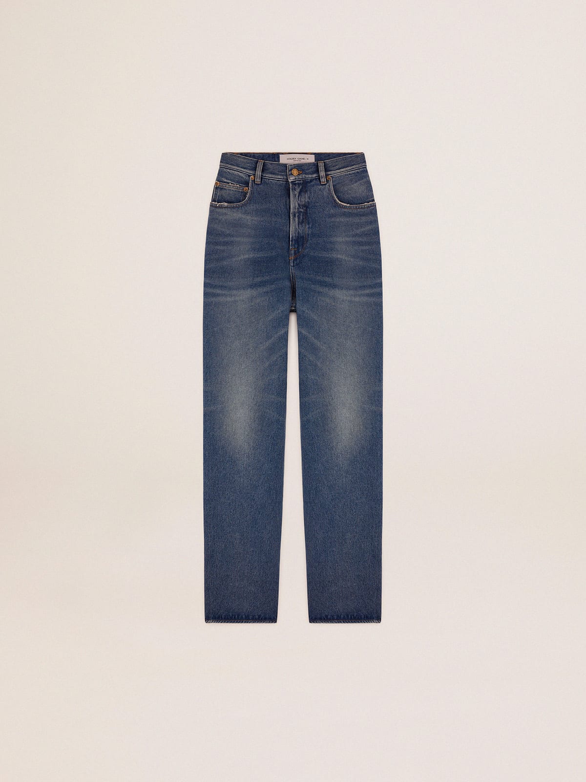 Medium store denim jeans