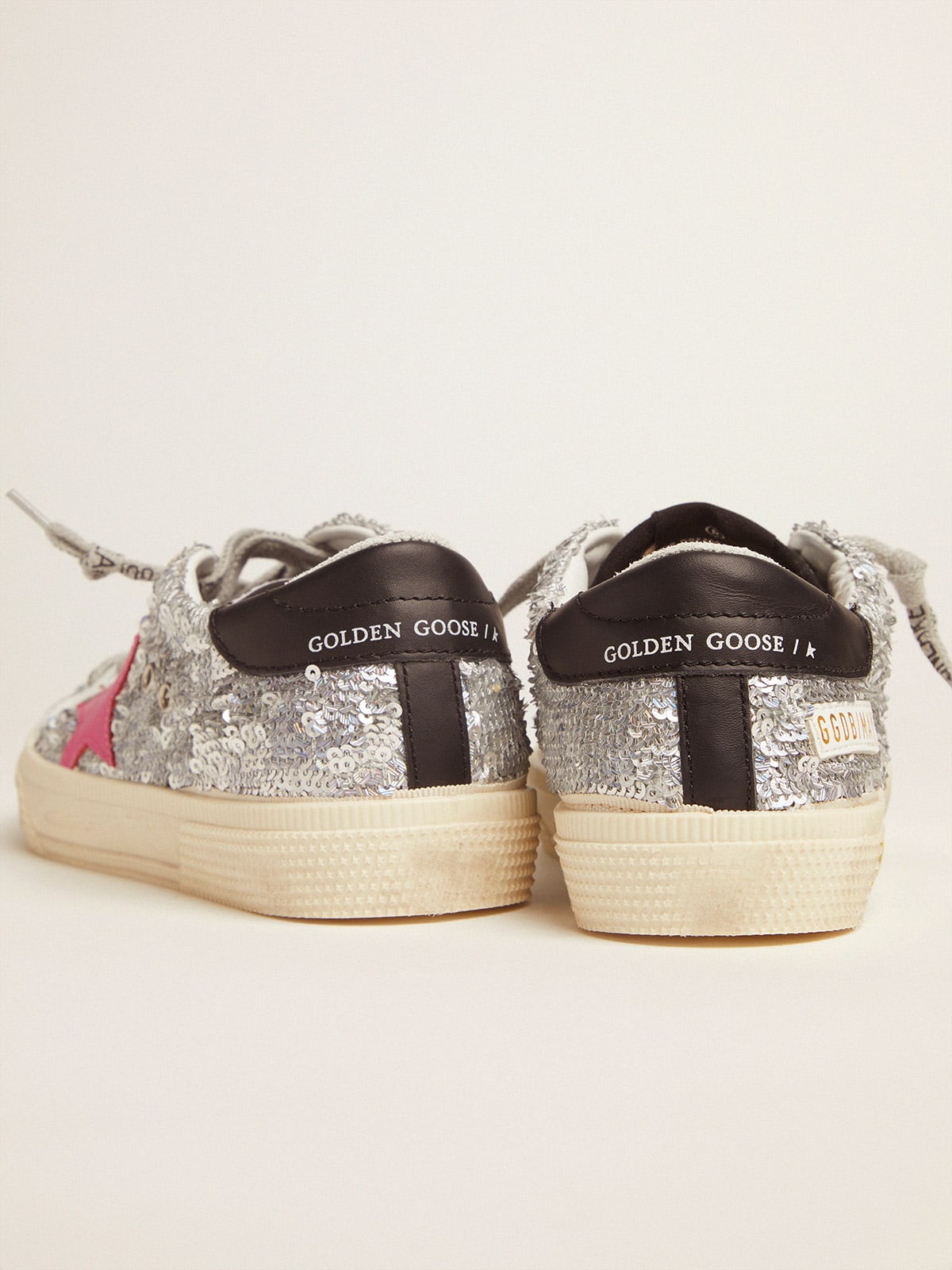 Golden goose sale fuchsia star