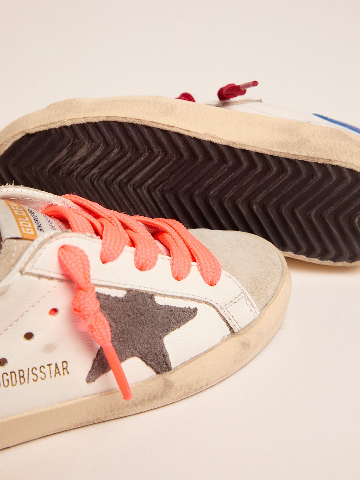 Golden goose cheap superstar bambino porpora