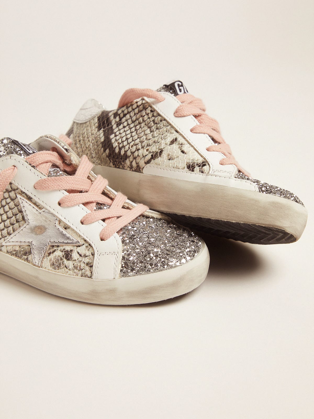 Snakeskin golden sale goose sneakers