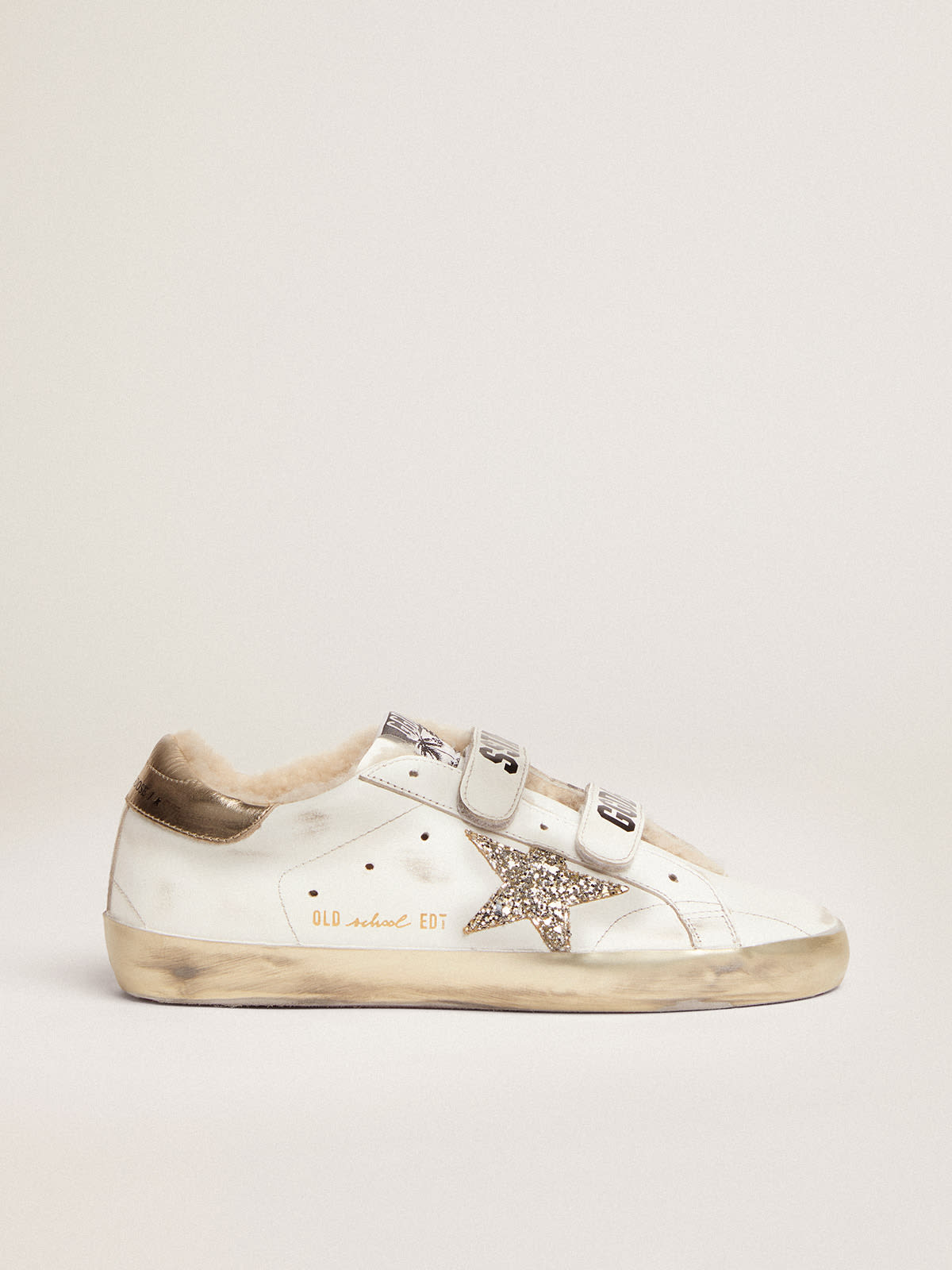 Shearling golden hot sale goose sneakers