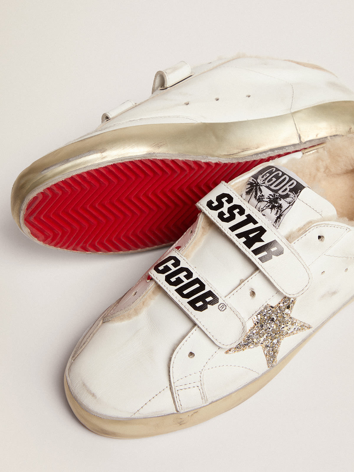 Golden goose old hot sale school sneakers women's