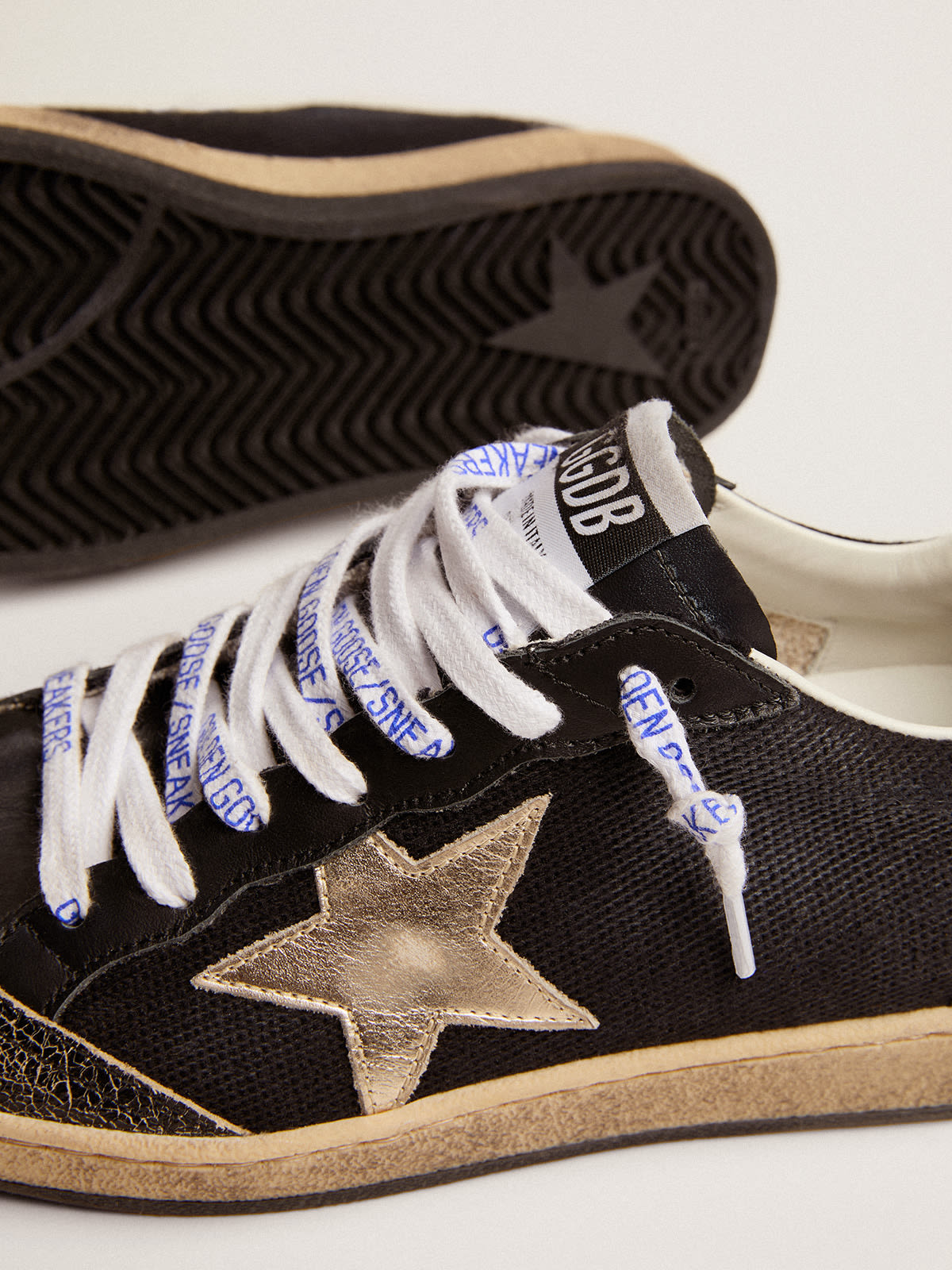 Golden goose ball star hot sale black