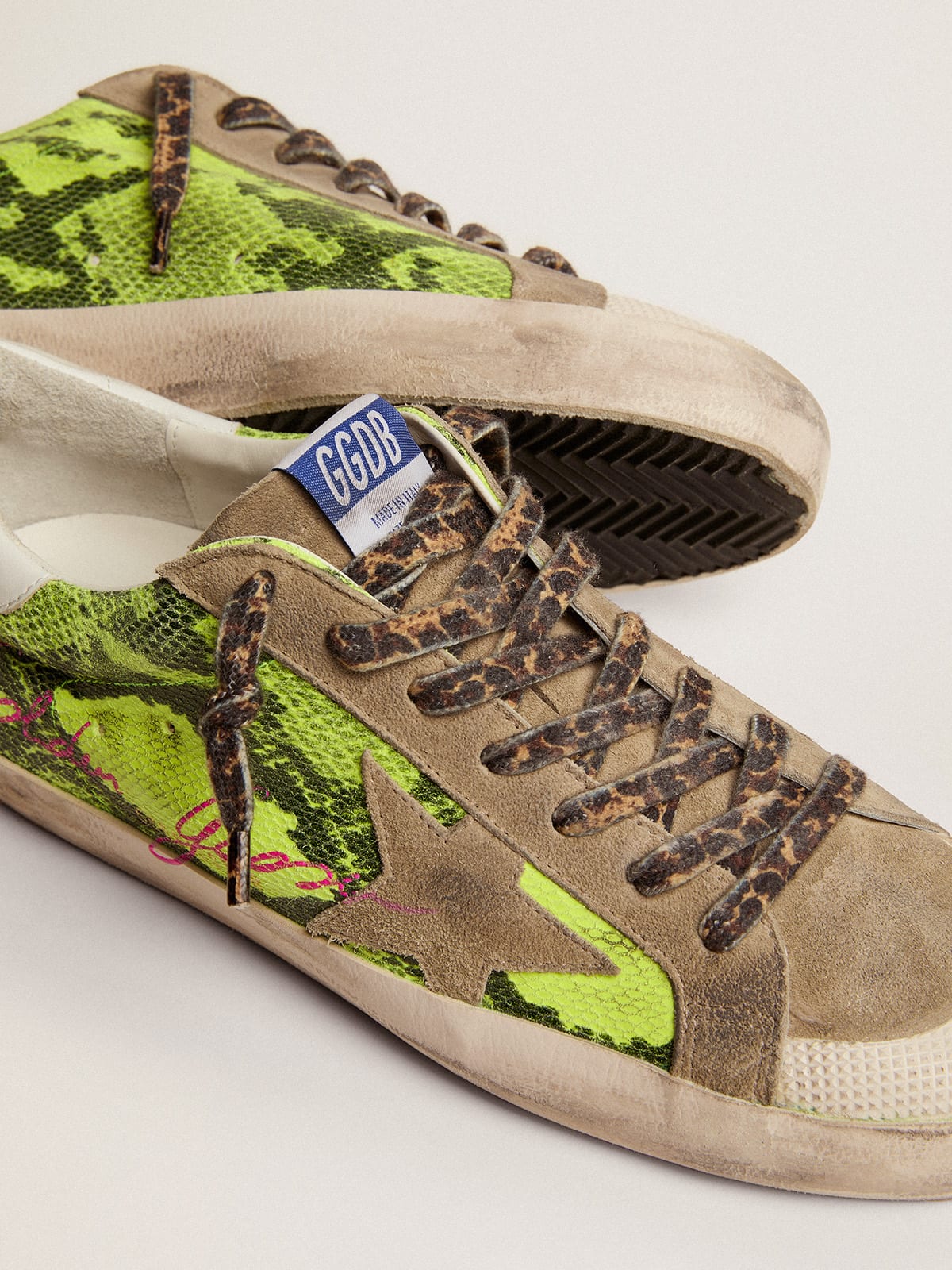 Golden goose cheap starter uomo giallo