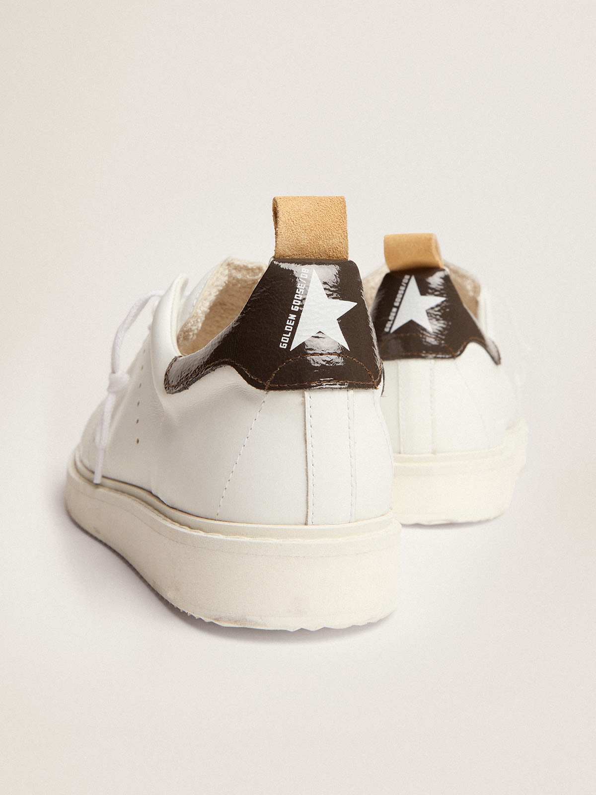 Golden goose cheap starter uomo marrone