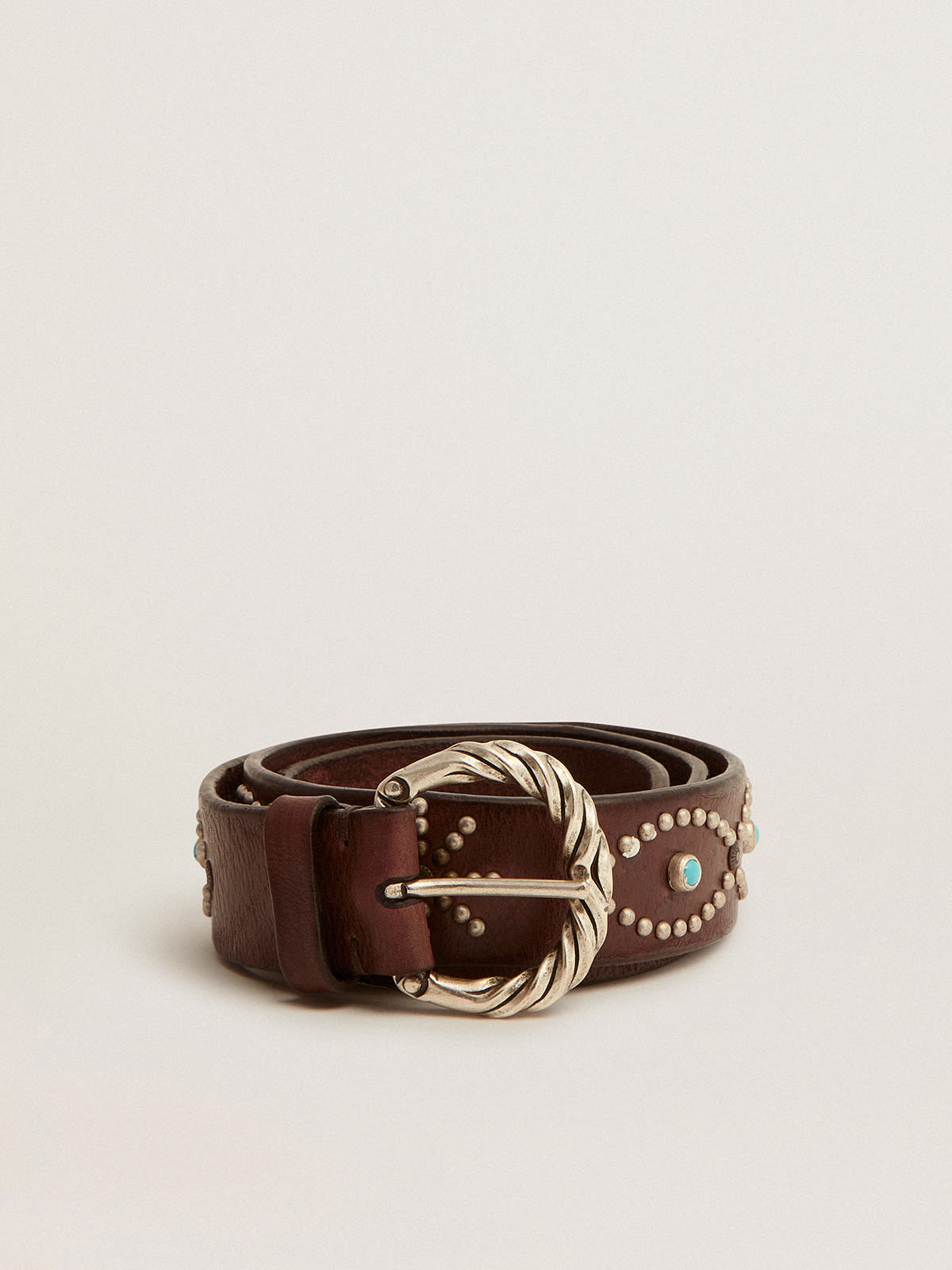 スフィチオ レディース ベルト アクセサリー Belts Dark brown