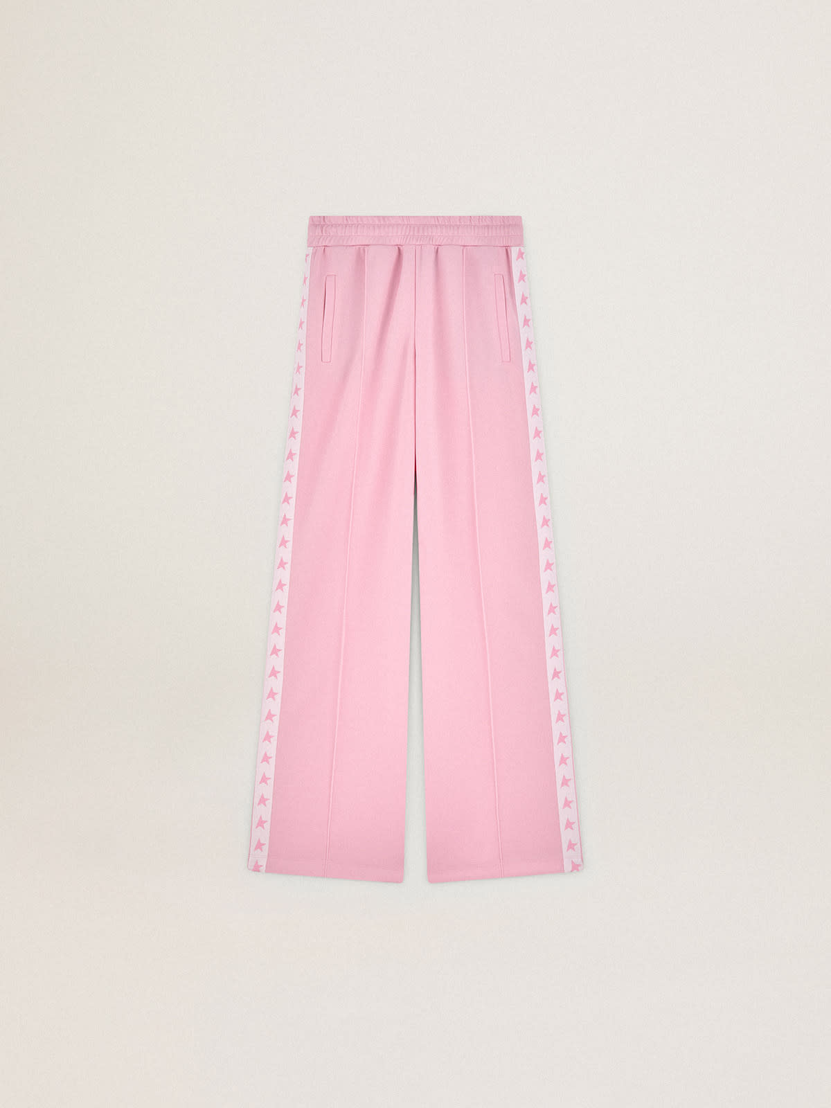 WOMAN GOLDEN GOOSE PINK POLYESTER PANT