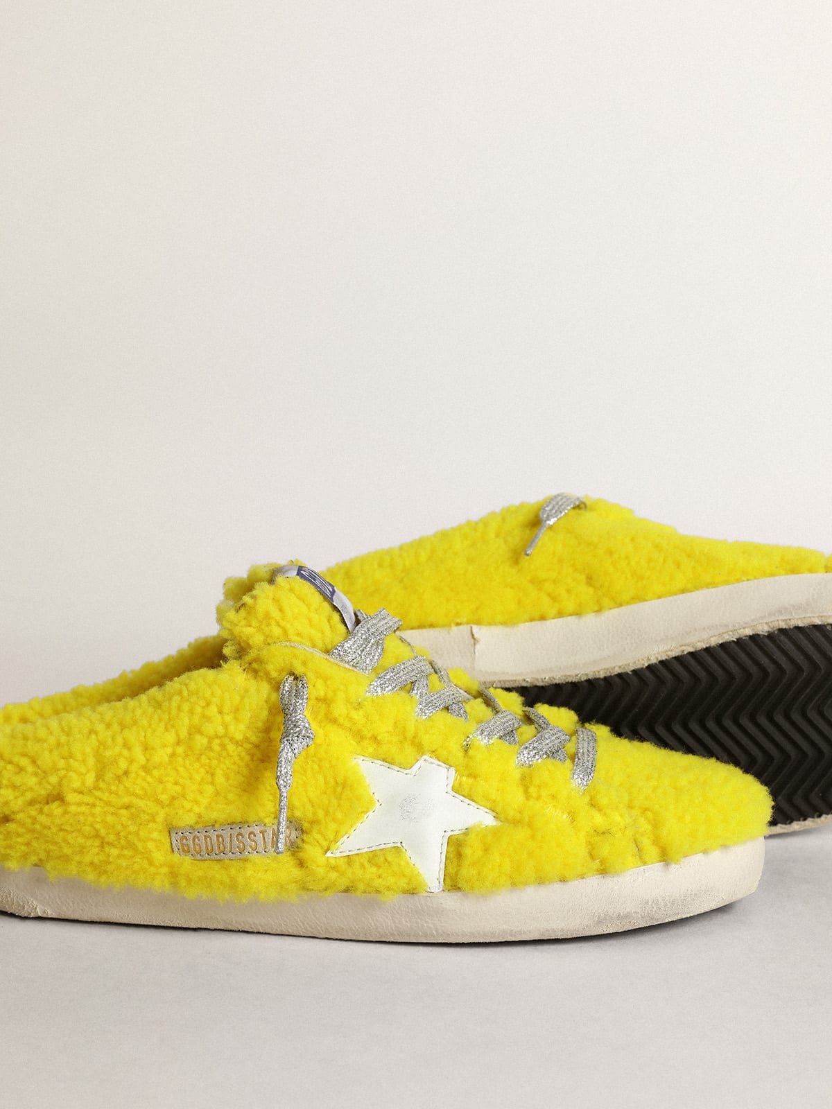 Superstar slip on Jaune on sale femme