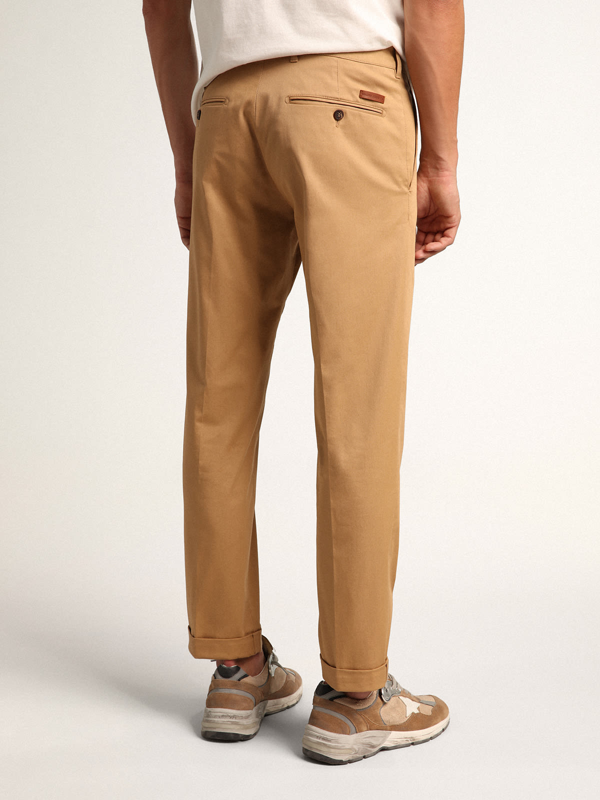 コットン Conrad チノパンツ Golden Goose コンラッド レターポケット