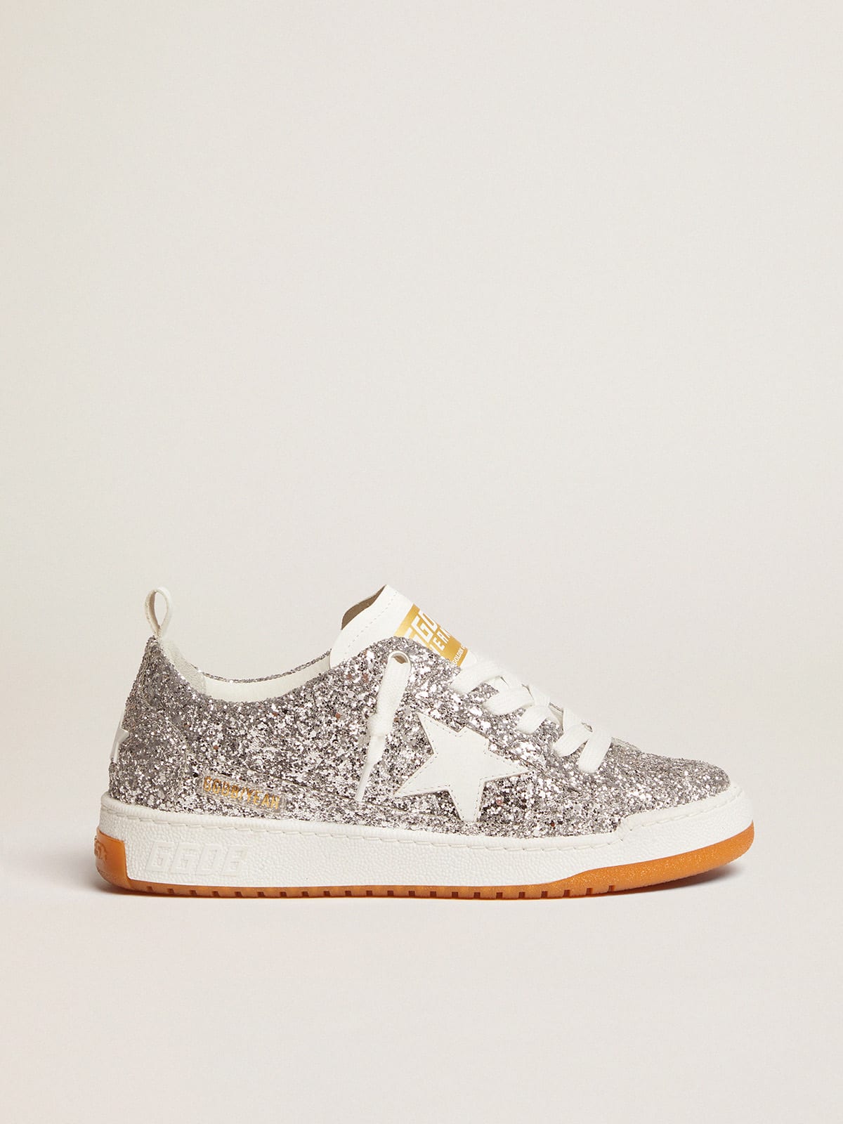 Golden goose silver hot sale and gold