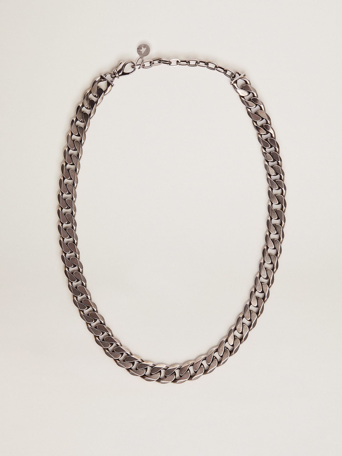 Antique silver sale necklace chain