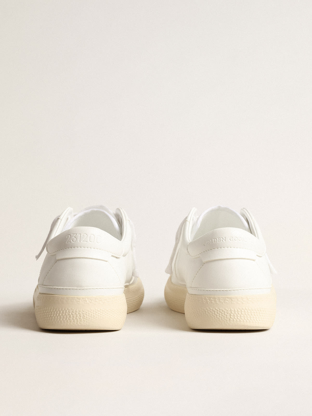 Golden Goose - Yatay Model 1B sustainable sneakers with white bio-based upper and white Y in 
