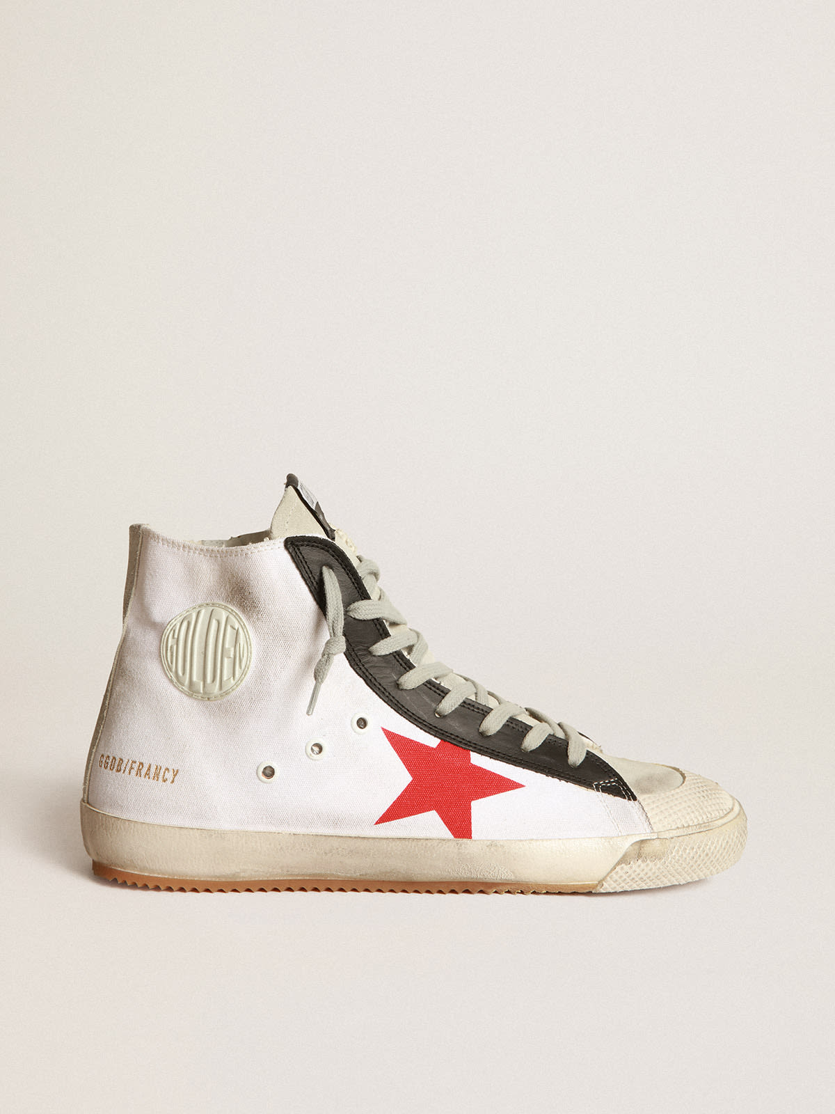 Golden goose store canvas sneakers