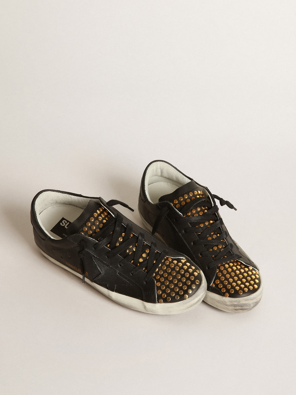 Superstar leather trainers Golden Goose Multicolour size 38 EU in Leather -  41332797