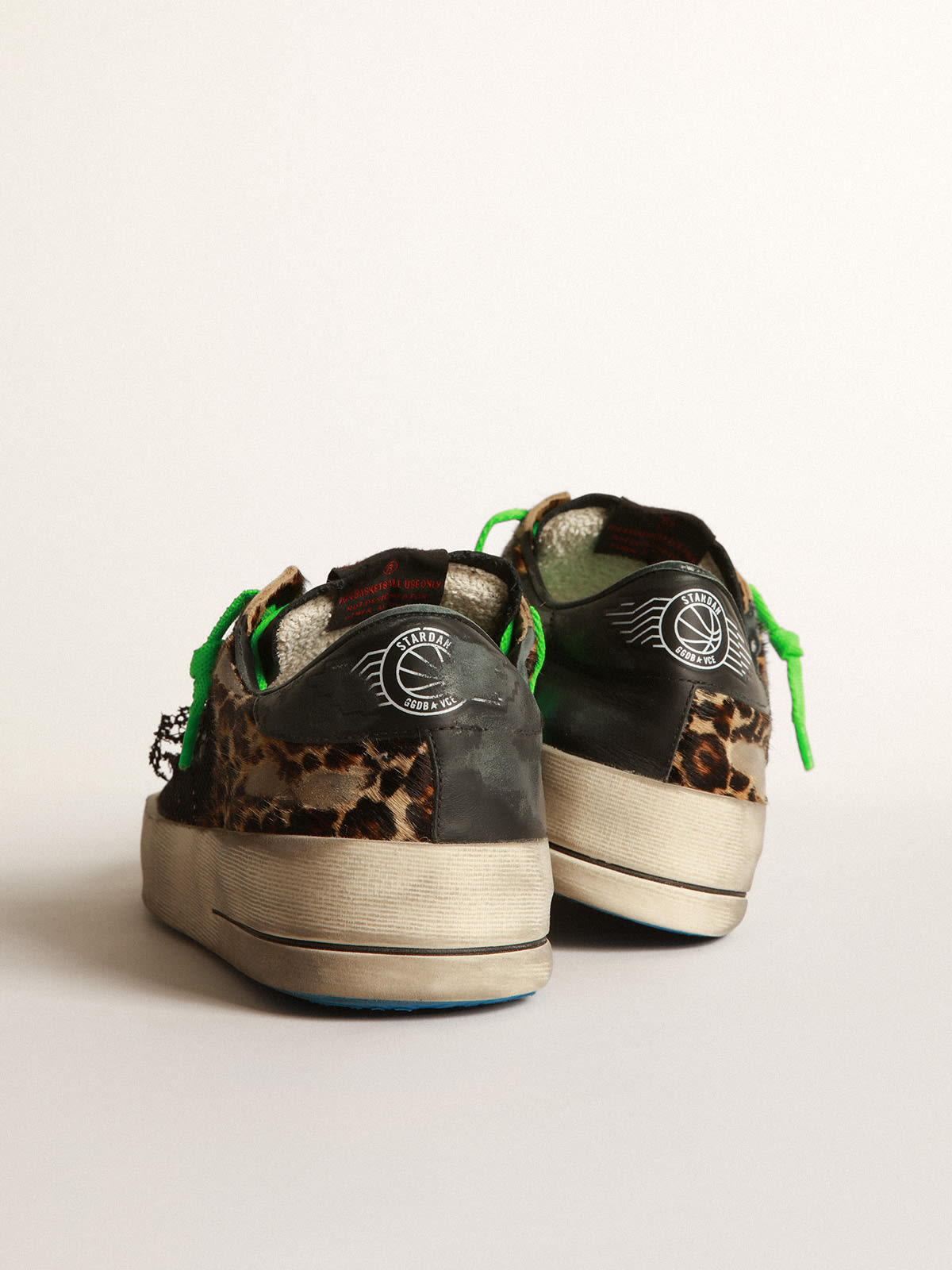 Golden goose hot sale stardan leopard