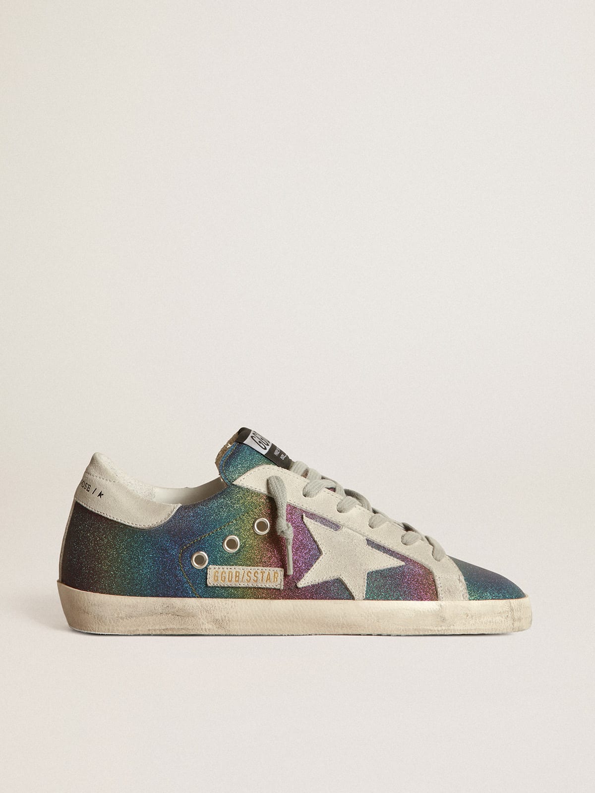 Rainbow glitter trainers sale