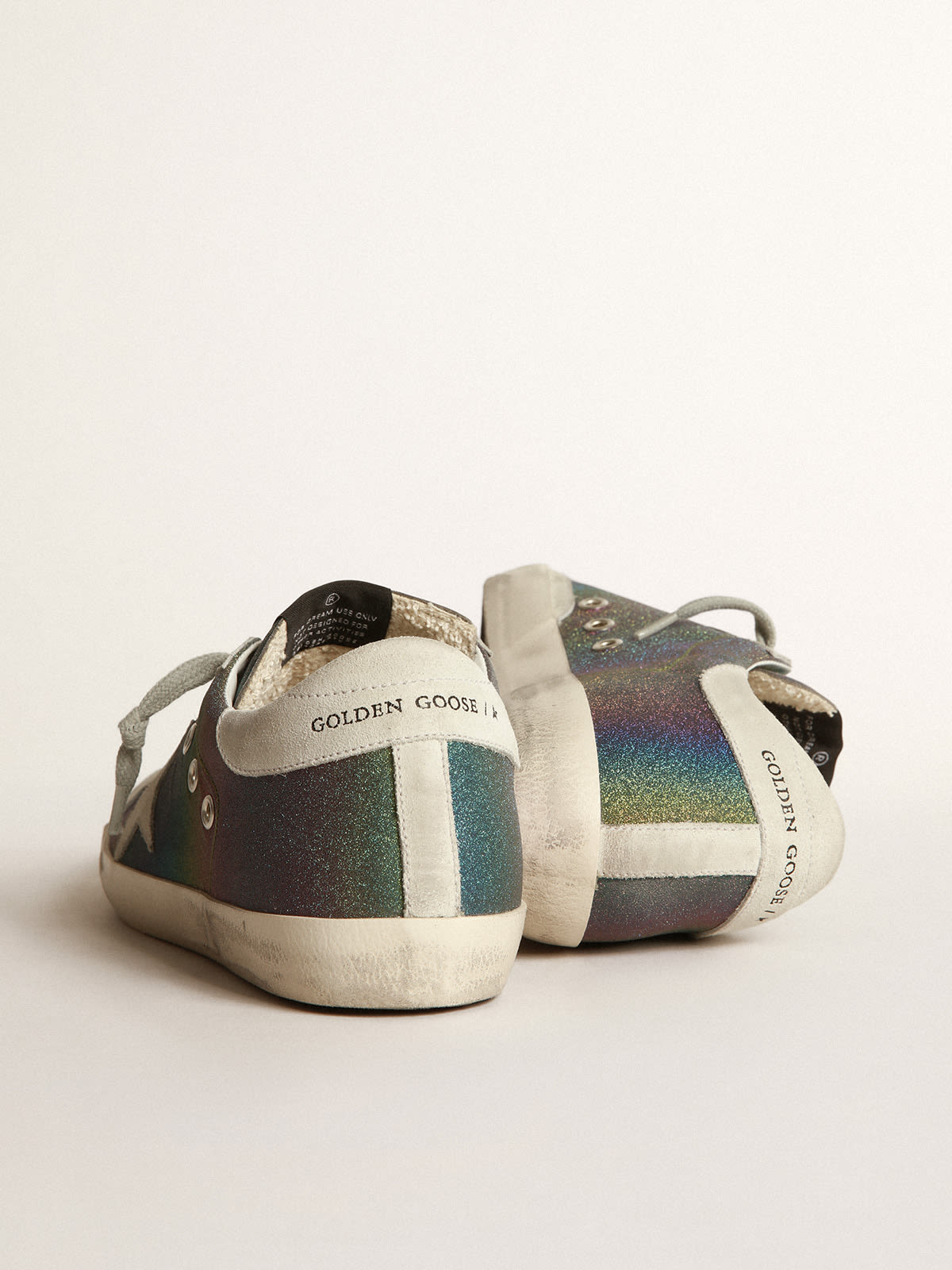 Rainbow golden 2024 goose sneakers