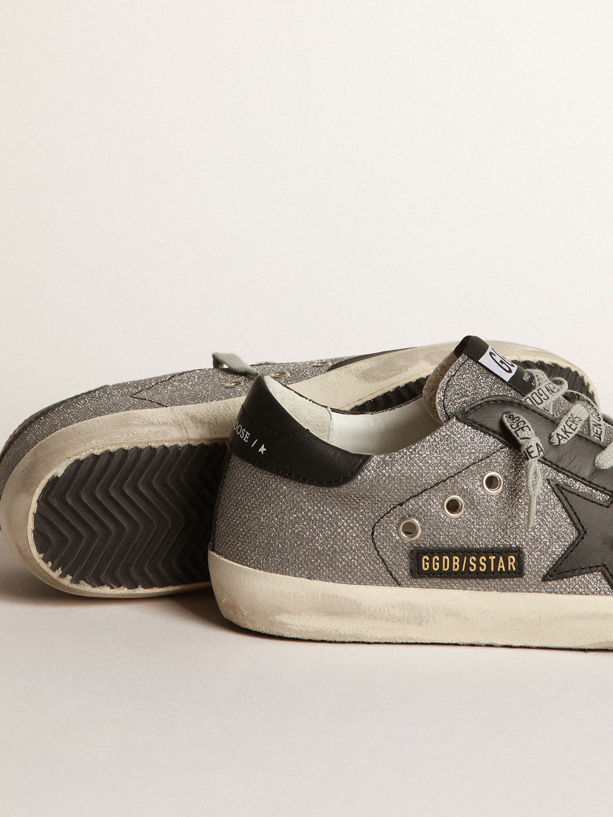 Golden goose best sale iridescent sneakers