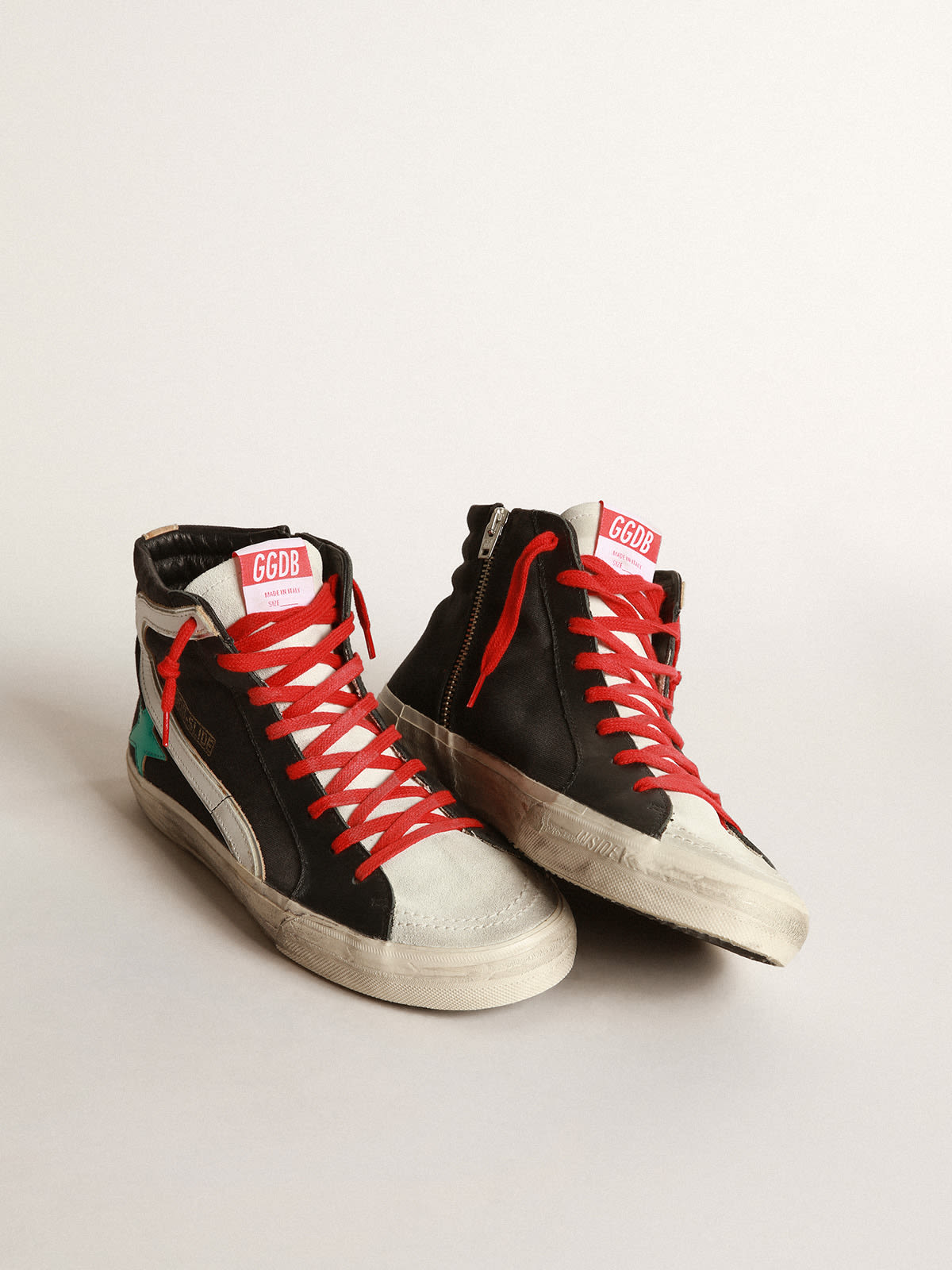 Golden goose 2024 canvas sneakers