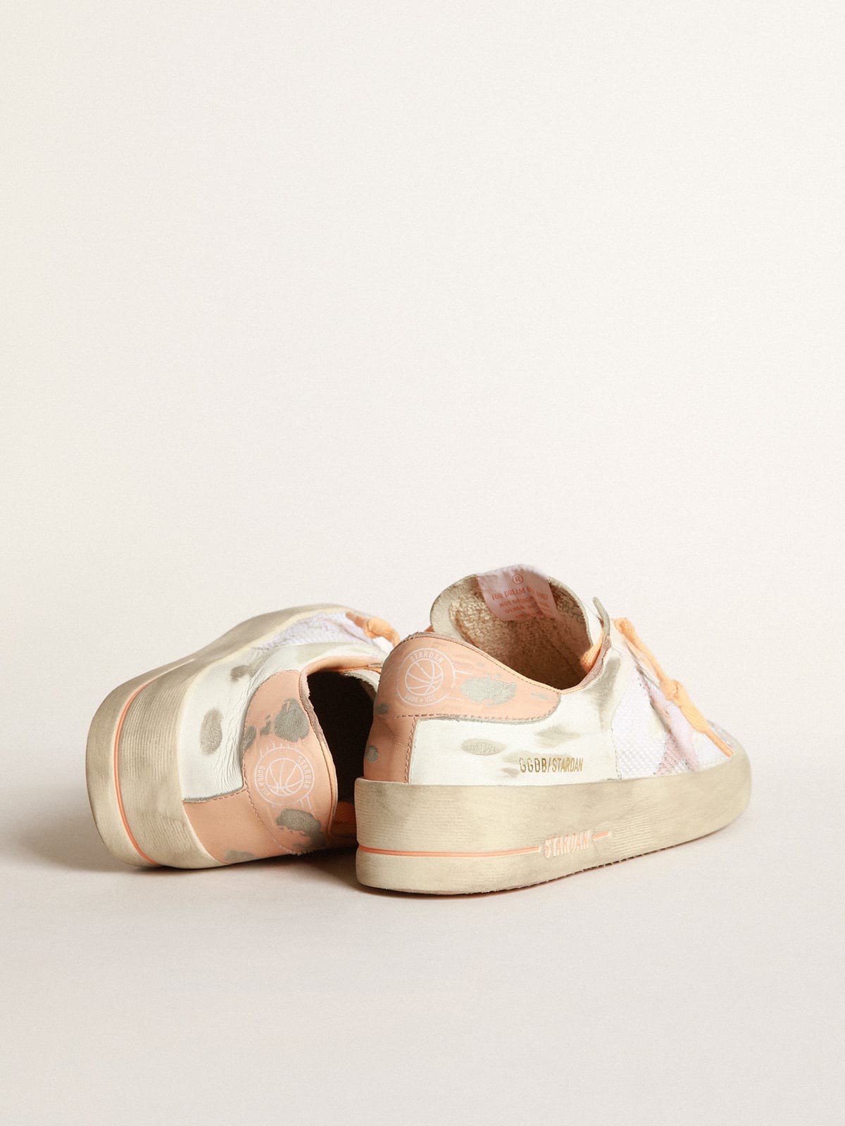 Golden goose white leather hotsell superstar duct tape sneakers