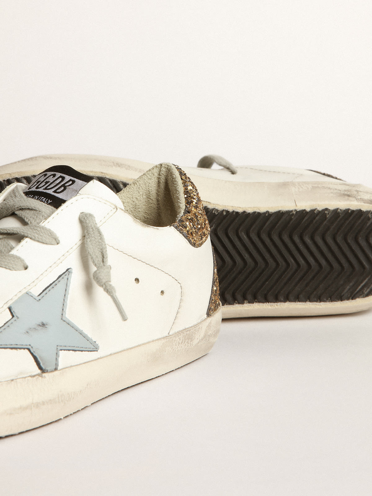 Golden goose best sale sneakers gold glitter