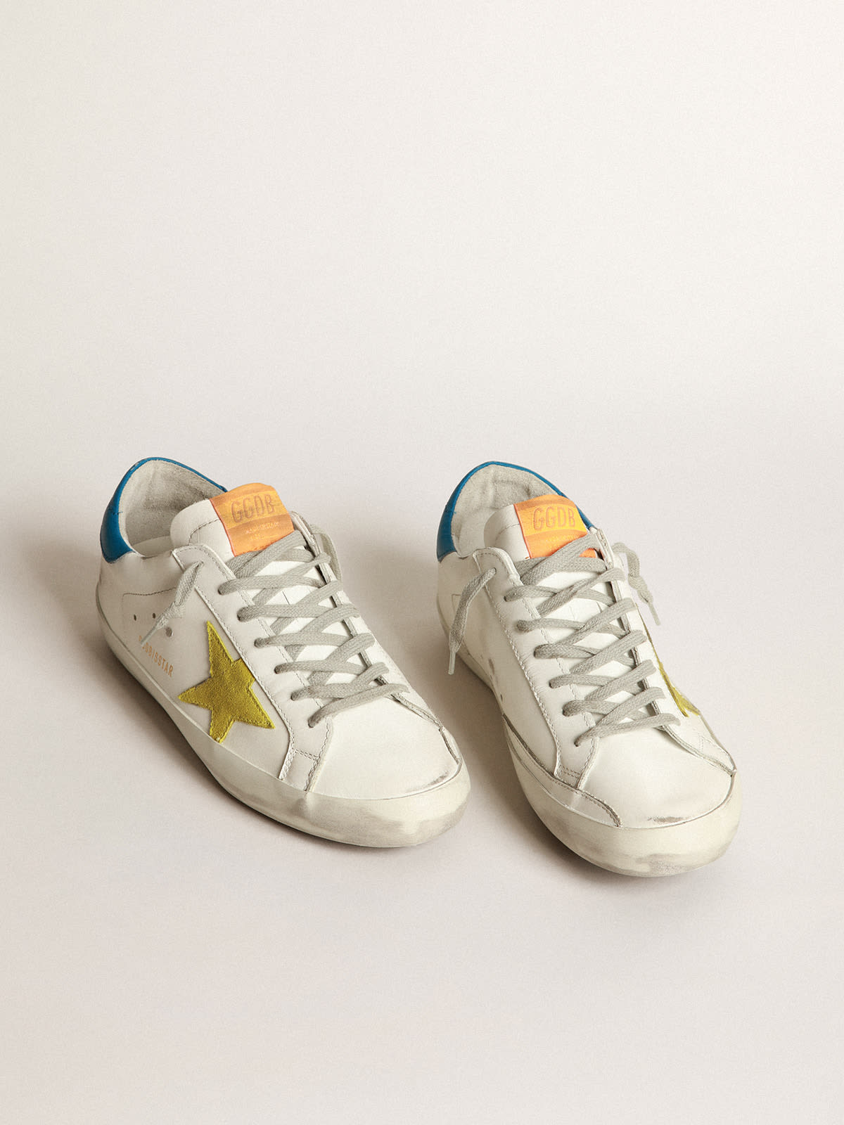 Yellow golden goose store shoes