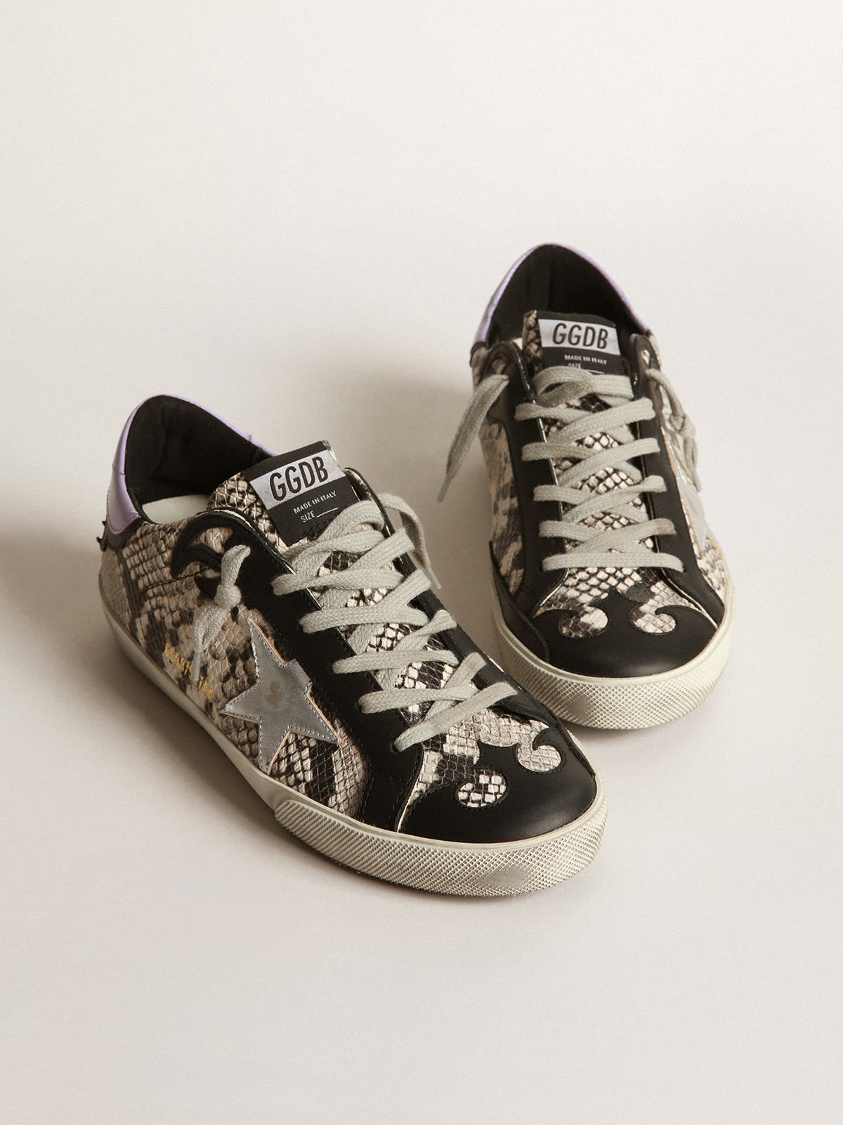 Snakeskin store golden goose