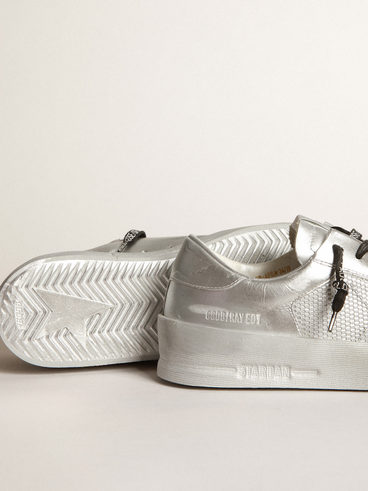 Golden Goose - Stardan sneakers in laminated leather in 