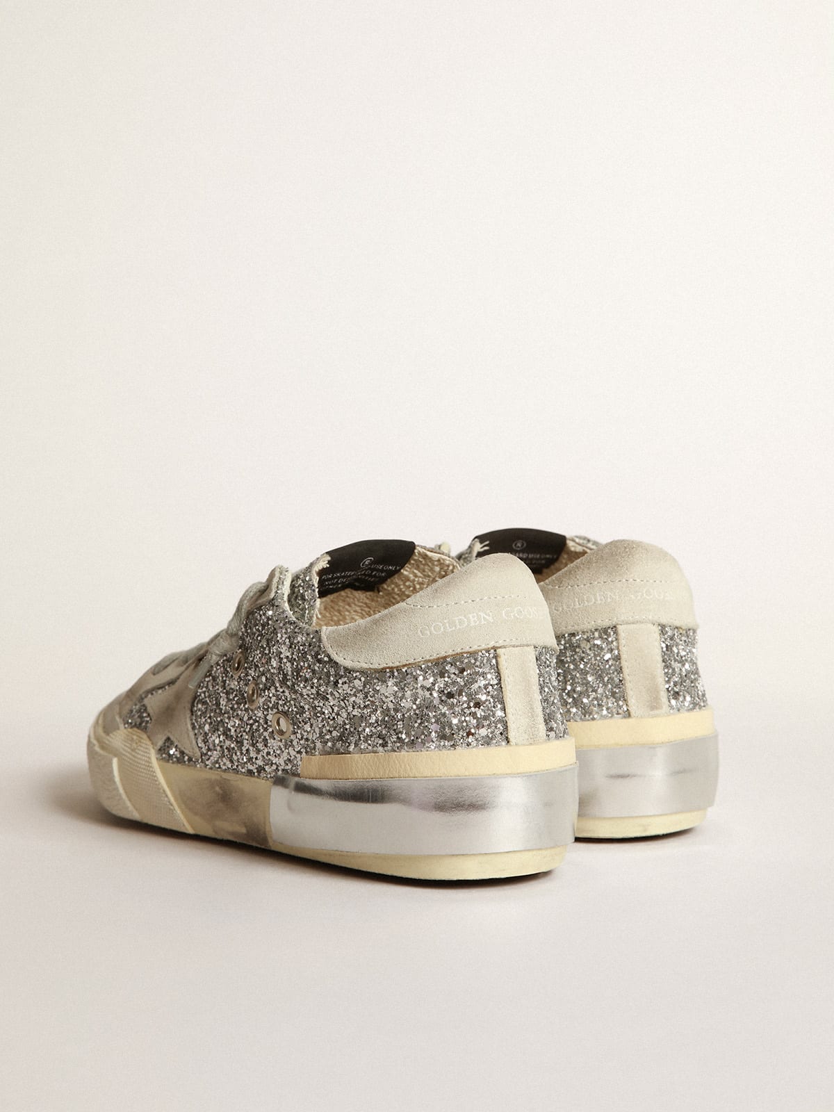 Golden goose superstar store multi metallic sneakers