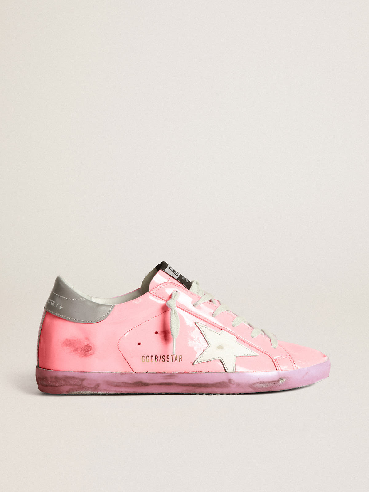 Pink and sales silver sneakers