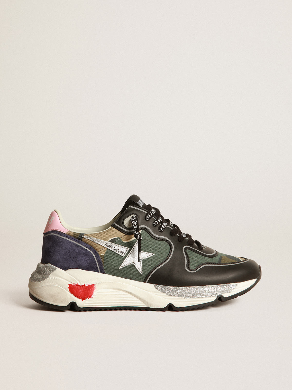 Golden goose shop running sole sneakers