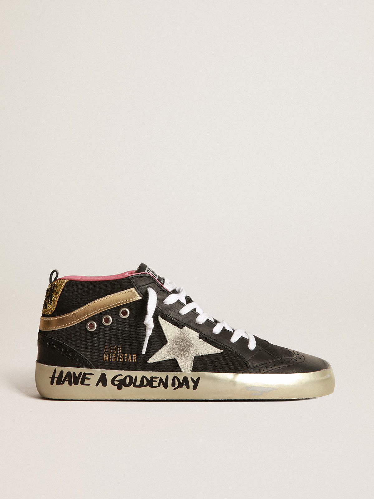 Golden goose hotsell glitter high tops